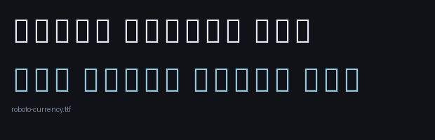 roboto-currency.ttf